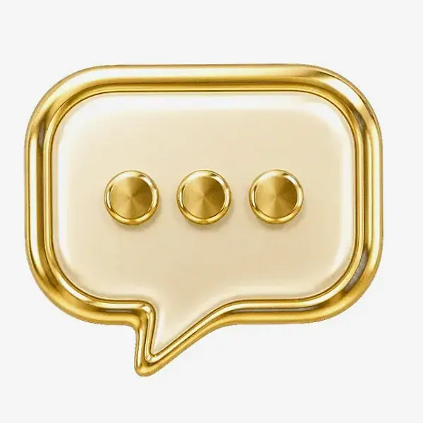 Three-dot speech bubble — Spinfin