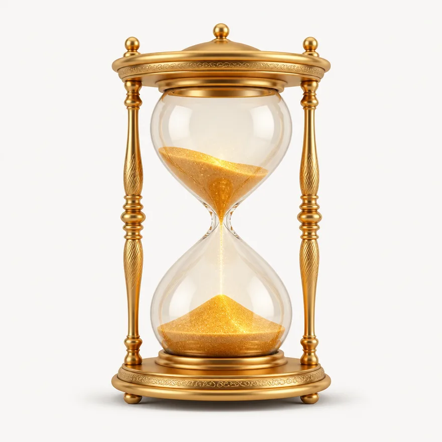 Ornate hourglass — Spinfin