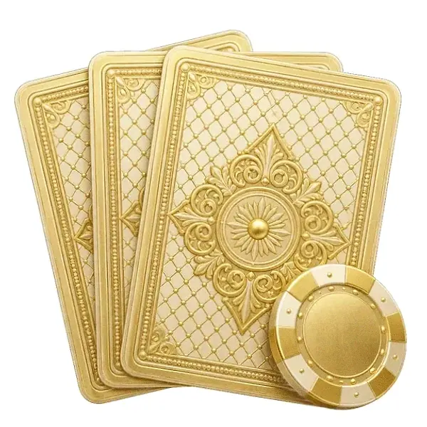 Playing cards and chip — Spinfin