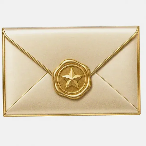 Sealed wax envelope — Spinfin