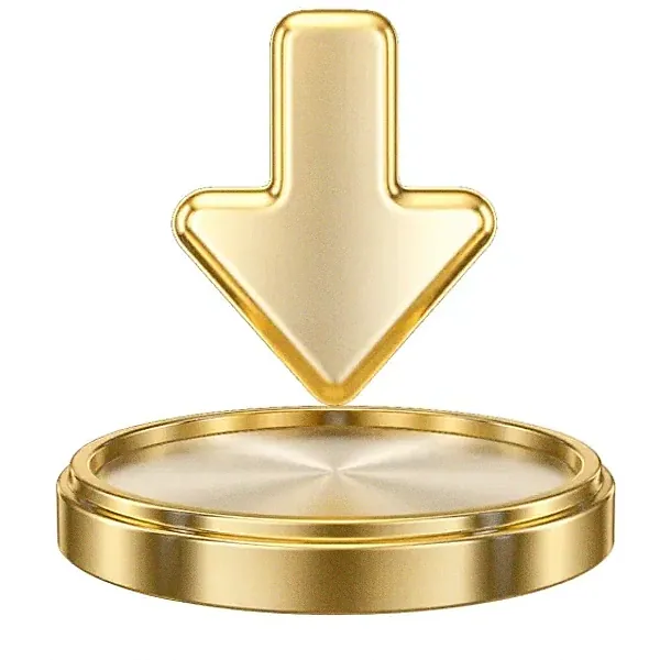 Downward arrow button — Spinfin