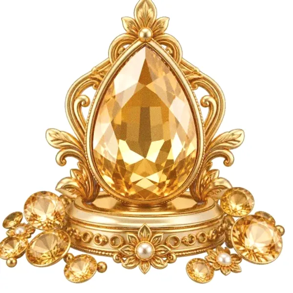 Faceted gemstone — Spinfin