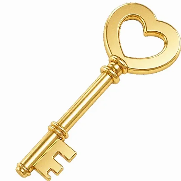Ornate antique key — Spinfin