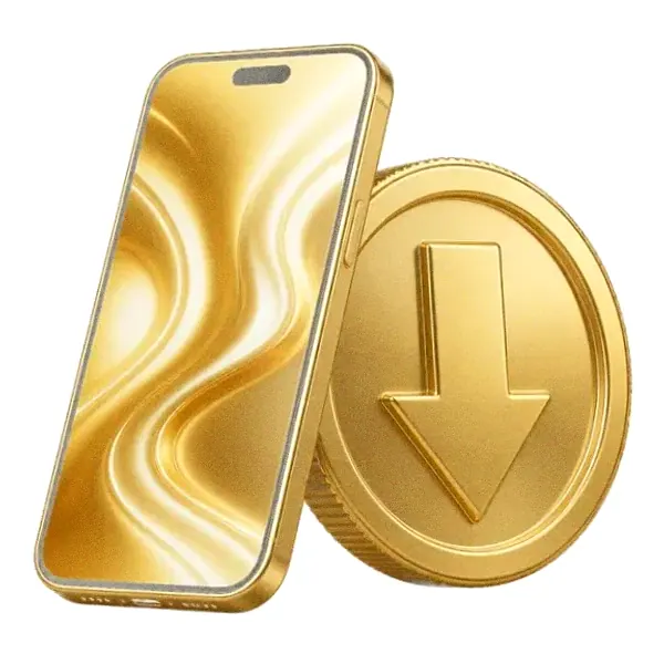 Smartphone and coin — Spinfin