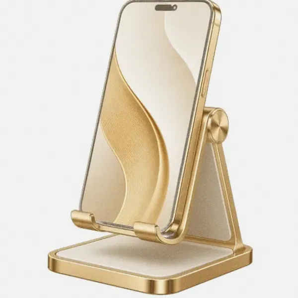 Smartphone on stand — Spinfin