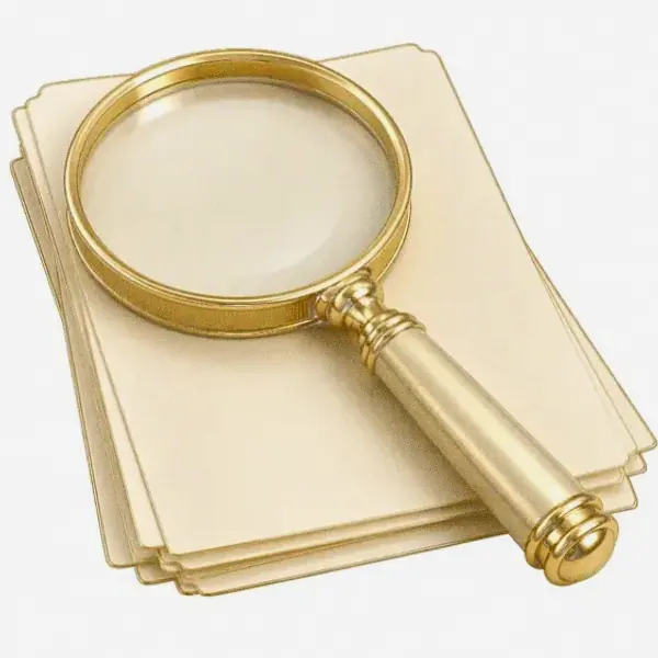 Magnifying glass — Spinfin