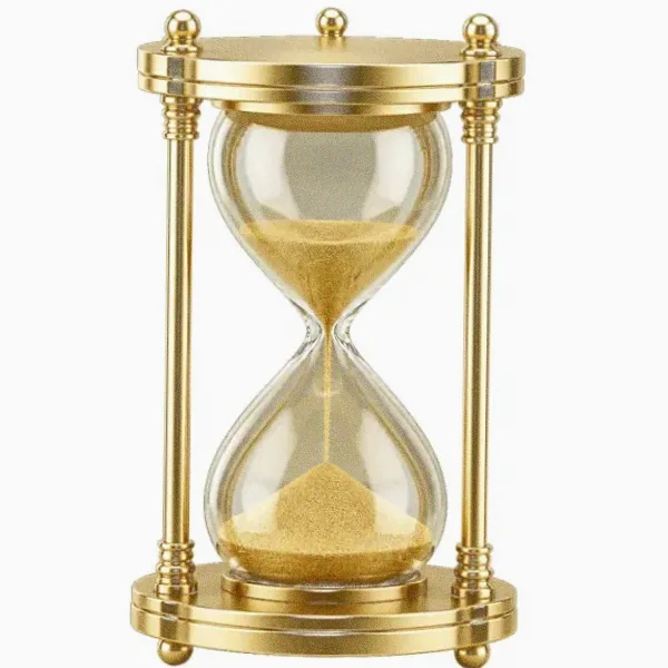 Hourglass timer — Spinfin