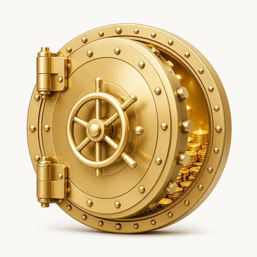 Round bank vault — Spinfin
